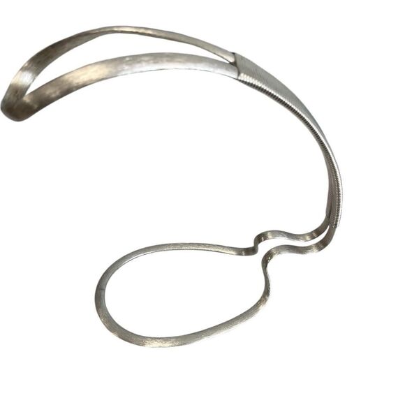 Napier Mid Century Modern Brushed Silver Bottle Holder Wine Lover Must Have ! - Picture 2 of 8